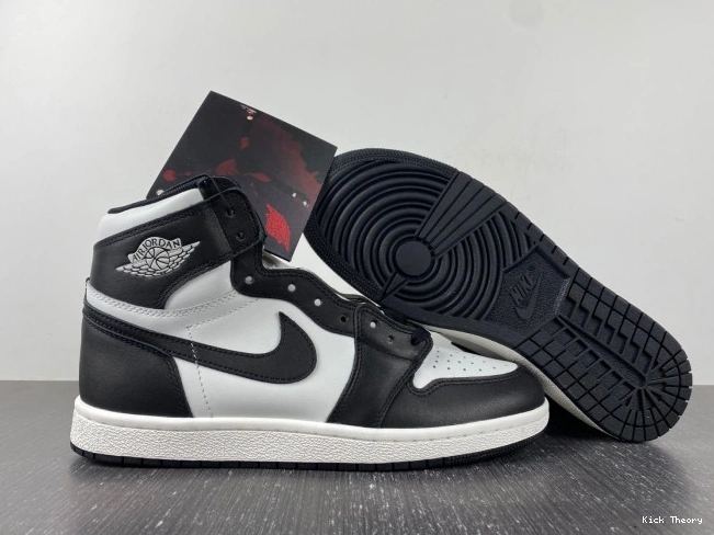 Kick Theory 85 White Retro Black (2023) Jordan 1 High BQ4422-001 0823